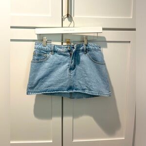 Edkited “Chiara Denim Micro Skirt “